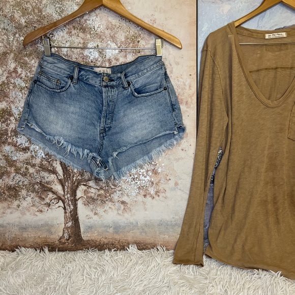 We The Free Pants - We The Free Shorts & Long Sleeve Bundle